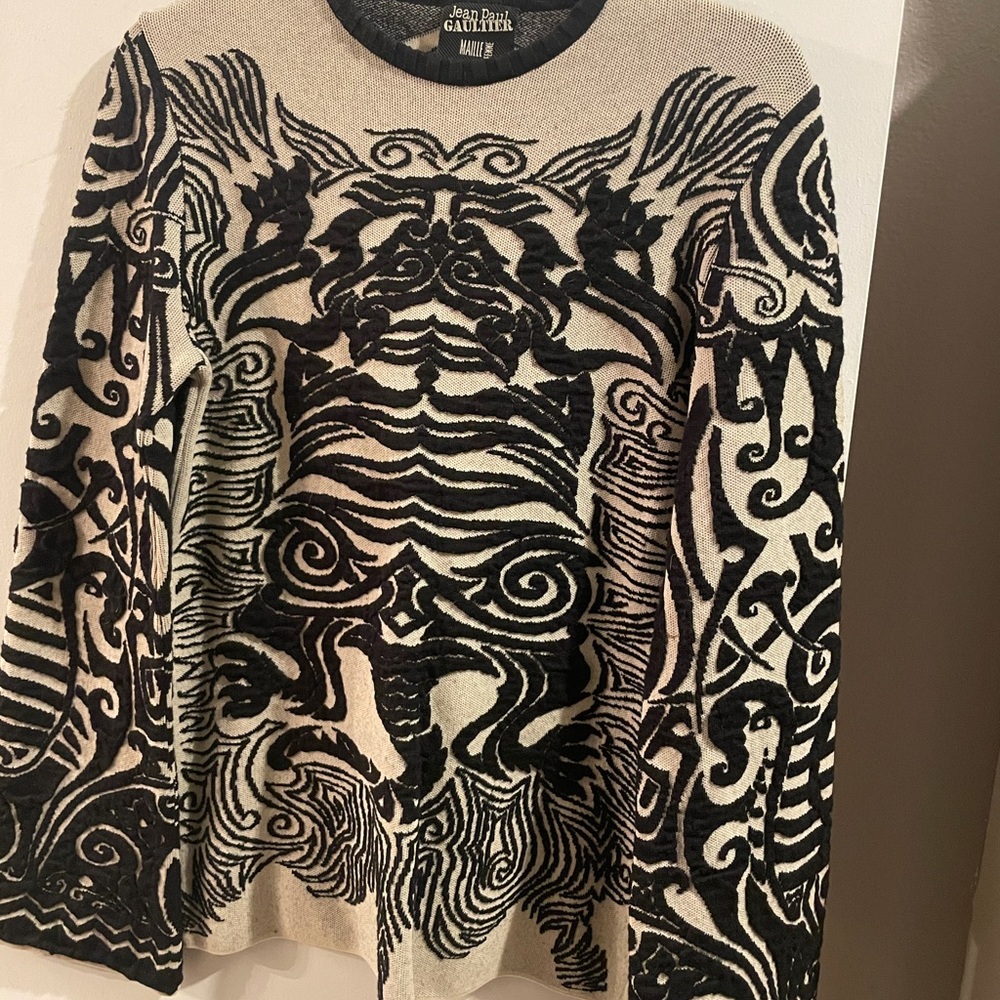 Designer sweater